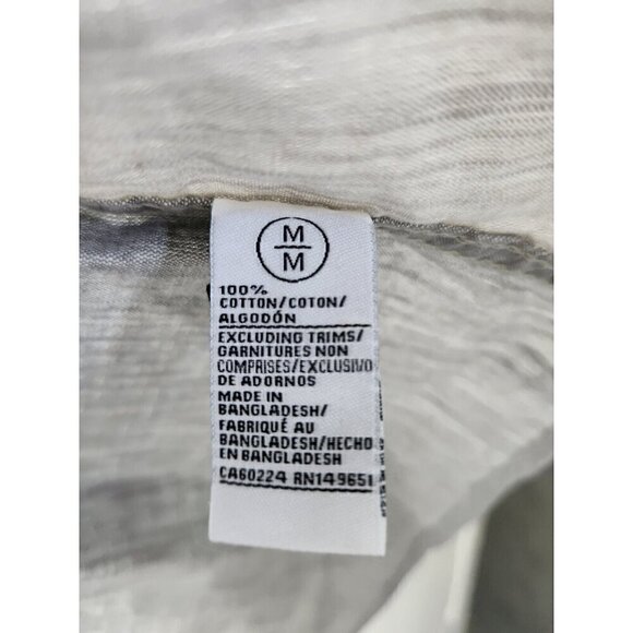 NWT Joe's Jeans Two Tone Gray Button Up Shirt Size M - Picture 3 of 10